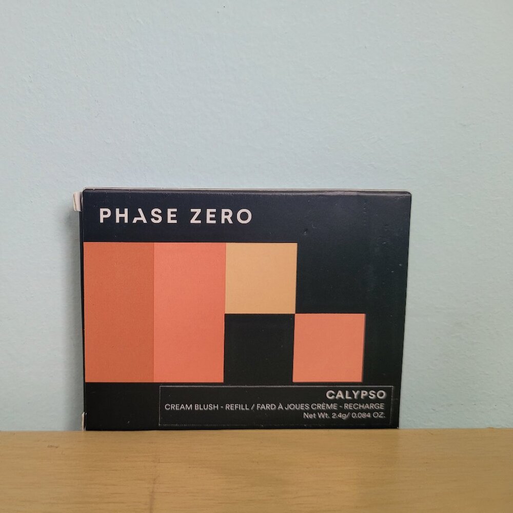 Phase Zero Refill Makeup Cream Blush - "Calypso Net Wt. 2.4g New in Box